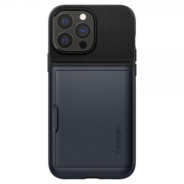 Spigen iPhone 13 Pro Max Deksel Slim Armor CS Metal Slate