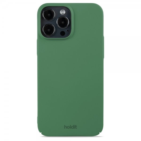 holdit iPhone 13 Pro Max Deksel Slim Case Forest Green