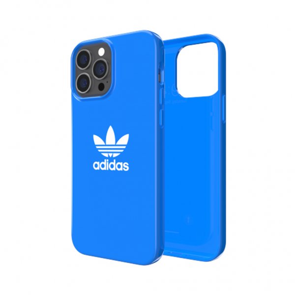 Adidas iPhone 13 Pro Max Deksel Snap Case Trefoil Bluebird