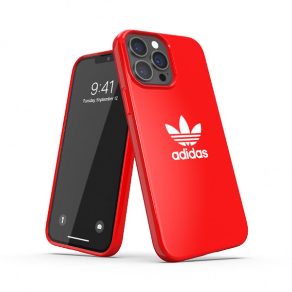 Adidas iPhone 13 Pro Max Deksel Snap Case Trefoil Scarlet