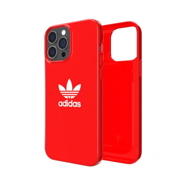 Adidas iPhone 13 Pro Max Deksel Snap Case Trefoil Scarlet
