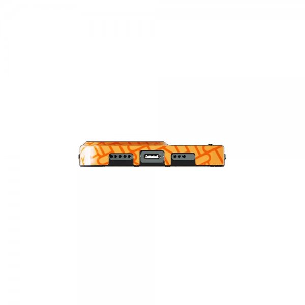 Richmond & Finch iPhone 13 Pro Max Deksel Tangerine RF Logo