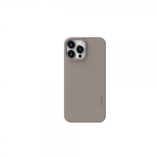 Nudient iPhone 13 Pro Max Deksel Thin Case V3 MagSafe Clay Beige