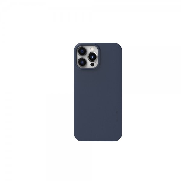 Nudient iPhone 13 Pro Max Deksel Thin Case V3 MagSafe Midwinter Blue