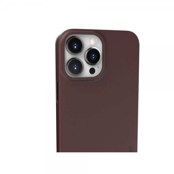 Nudient iPhone 13 Pro Max Deksel Thin Case V3 MagSafe Sangria Red