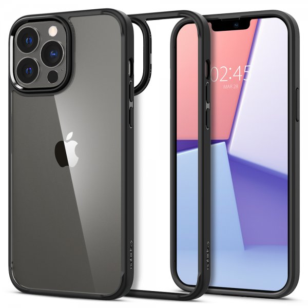 Spigen iPhone 13 Pro Max Deksel Ultra Hybrid Matte Black