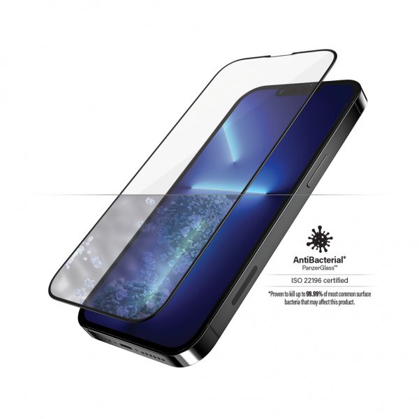 PanzerGlass iPhone 13 Pro Max Skjermbeskytter Edge-to-Edge Case Friendly