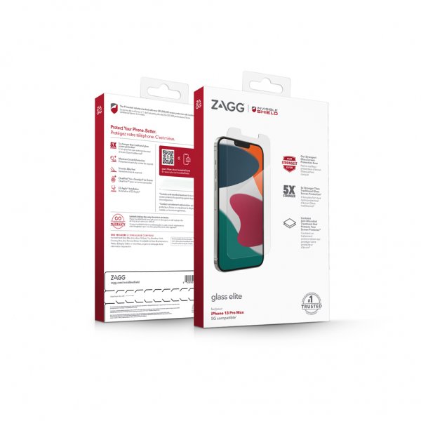 Zagg InvisibleShield iPhone 13 Pro Max/iPhone 14 Plus Skjermbeskytter Glass Elite
