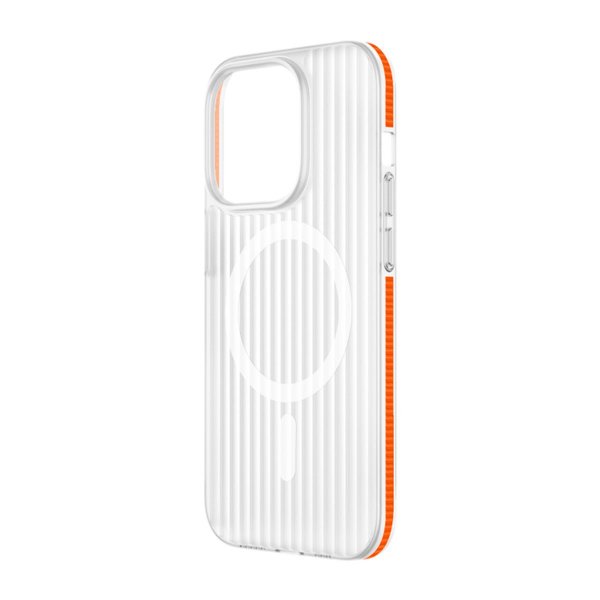 iPhone 13 Pro Deksel Korrugerte MagSafe Oransje