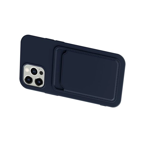 iPhone 13 Pro Deksel Kortholder Blå