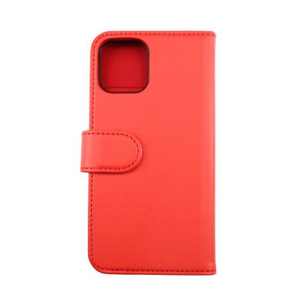 Rvelon iPhone 13 Pro Etui Detachable Wallet Case Rød