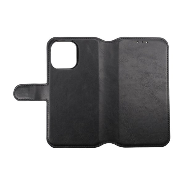 Rvelon iPhone 13 Pro Etui Detachable Wallet Case Svart
