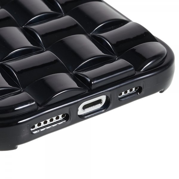iPhone 13 Pro Deksel 3D Mønster Svart