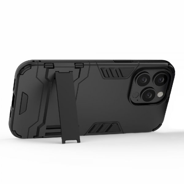 iPhone 13 Pro Deksel Armor Stativfunksjon Svart