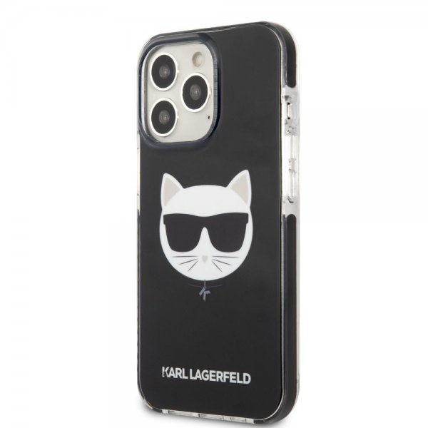 Karl Lagerfeld iPhone 13 Pro Deksel Choupette Svart