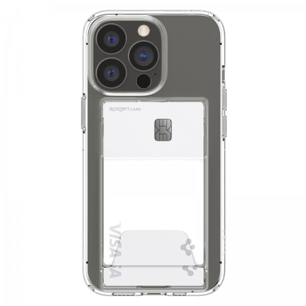 Spigen iPhone 13 Pro Deksel Crystal Slot Dual Crystal Clear