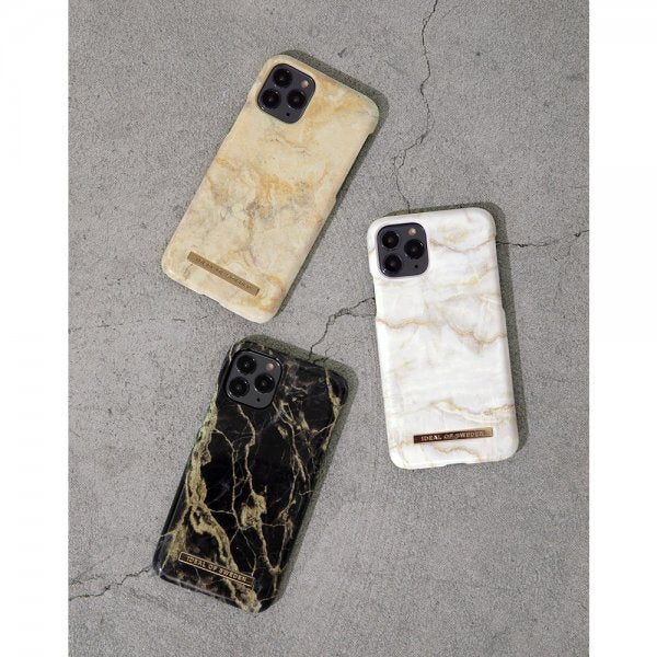 Ideal of Sweden iPhone 13 Pro Deksel Fashion Case Golden Smoke Marble