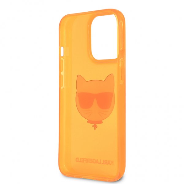 Karl Lagerfeld iPhone 13 Pro Deksel Fluo Oransje