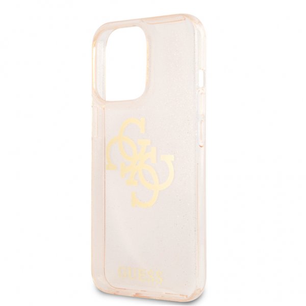 Guess iPhone 13 Pro Deksel Full Glitter Gull