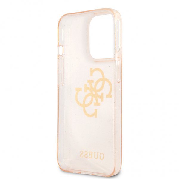Guess iPhone 13 Pro Deksel Full Glitter Gull
