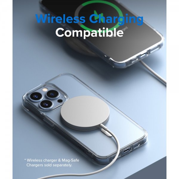 Ringke iPhone 13 Pro Deksel Fusion Magnetic MagSafe Matte Clear