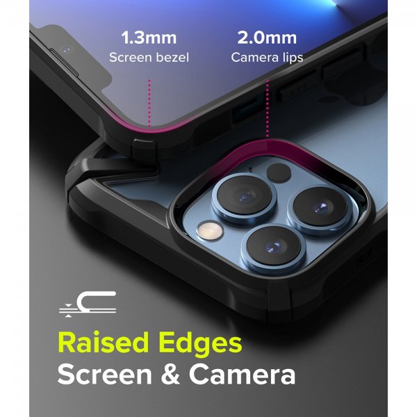 Ringke iPhone 13 Pro Deksel Fusion-X Svart