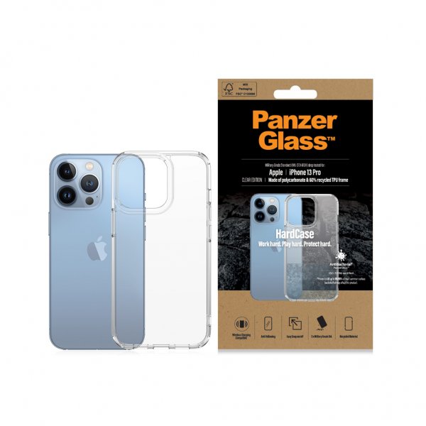 PanzerGlass iPhone 13 Pro Deksel HardCase Transparent