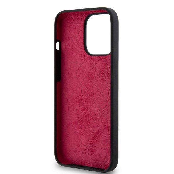 Hello Kitty iPhone 13 Pro Deksel Liquid Silicone Svart