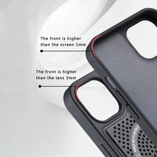 X-Level iPhone 13 Pro Deksel Magic Magnets Series Svart