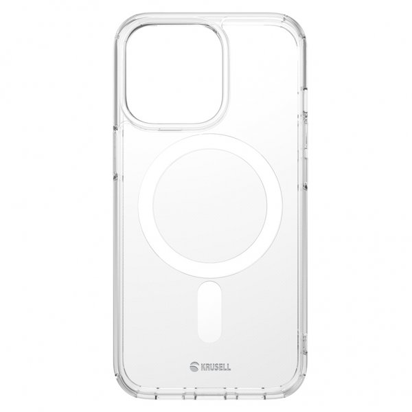 Krusell iPhone 13 Pro Deksel MagSafe Clear Cover Transparent