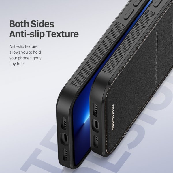 Dux Ducis iPhone 13 Pro Deksel Rafi Series MagSafe Svart