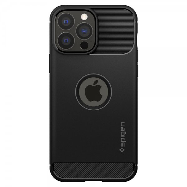 Spigen iPhone 13 Pro Deksel Rugged Armor Matte Black