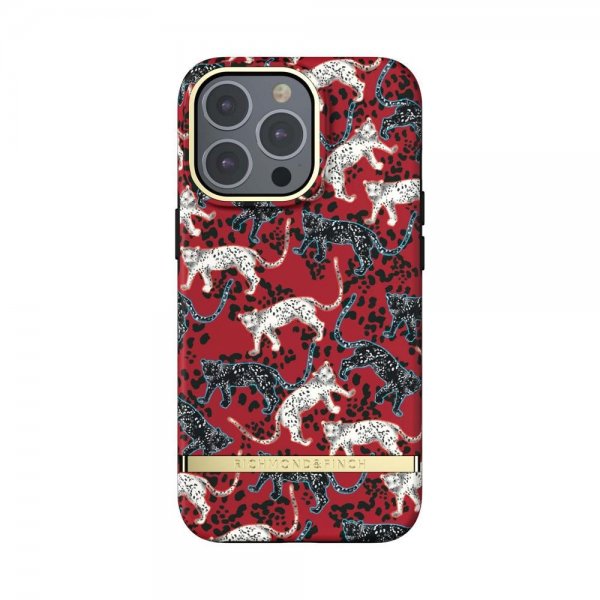 Richmond & Finch iPhone 13 Pro Deksel Samba Red Leopard