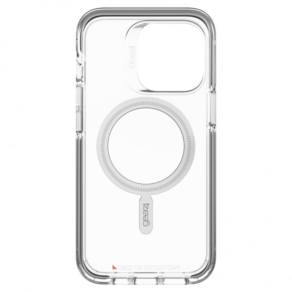 Gear4 iPhone 13 Pro Deksel Santa Cruz Snap Transparent Svart