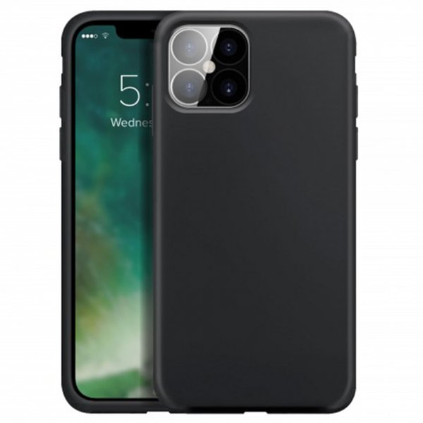 Xqisit iPhone 13 Pro Deksel Silicone Case Svart