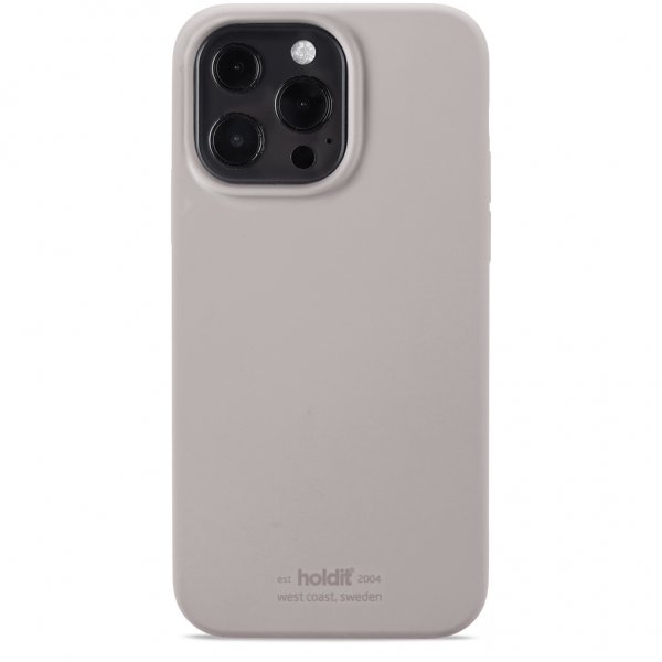 holdit iPhone 13 Pro Deksel Silikon Taupe