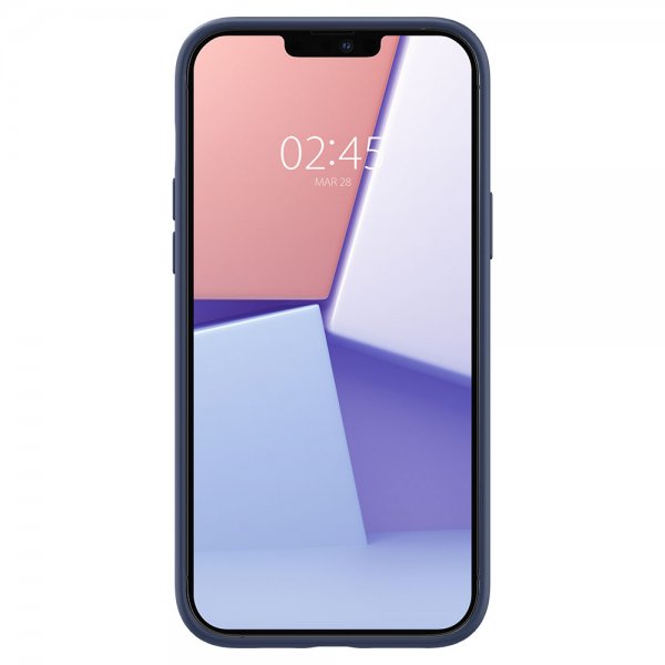 Spigen iPhone 13 Pro Deksel Silicone Fit Navy Blue