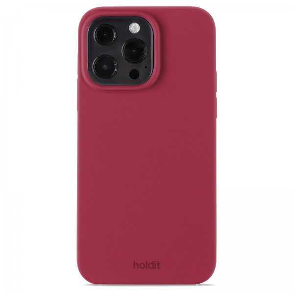 holdit iPhone 13 Pro Deksel Silikon Red Velvet