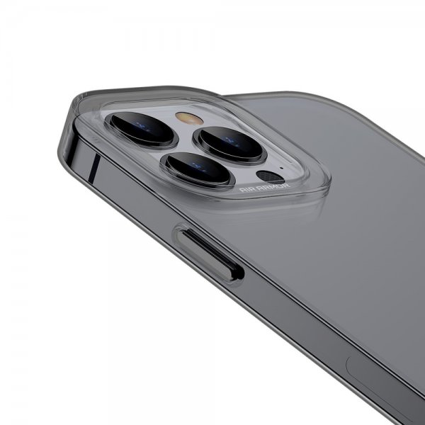 Baseus iPhone 13 Pro Deksel Simple Series Transparent Svart