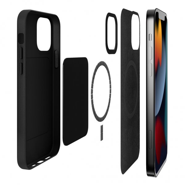 Puro iPhone 13 Pro Deksel SKYMAG Svart