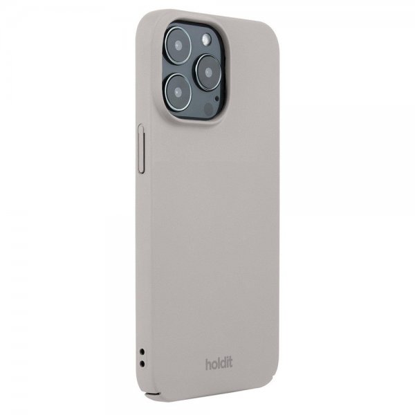 holdit iPhone 13 Pro Deksel Slim Case Taupe