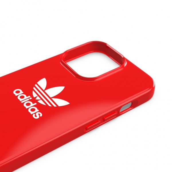 Adidas iPhone 13 Pro Deksel Snap Case Trefoil Scarlet