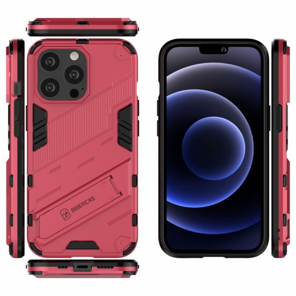 iPhone 13 Pro Deksel Stativfunksjon Magenta
