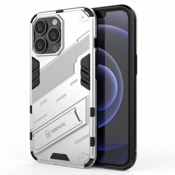 iPhone 13 Pro Deksel Stativfunksjon Sølv