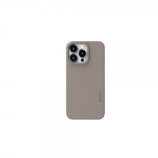 Nudient iPhone 13 Pro Deksel Thin Case V3 MagSafe Clay Beige