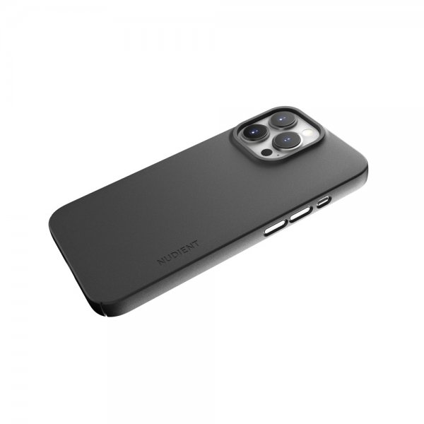 Nudient iPhone 13 Pro Deksel Thin Case V3 MagSafe Ink Black