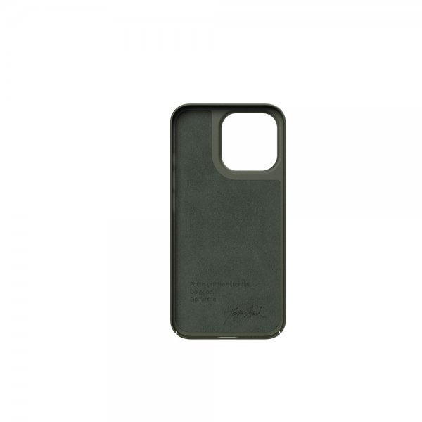 Nudient iPhone 13 Pro Deksel Thin Case V3 MagSafe Pine Green