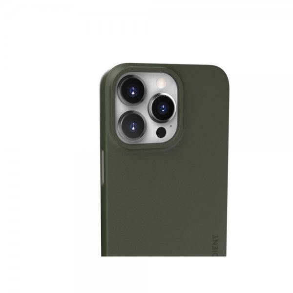 Nudient iPhone 13 Pro Deksel Thin Case V3 MagSafe Pine Green