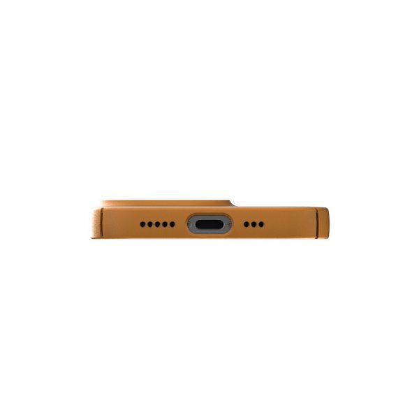 Nudient iPhone 13 Pro Deksel Thin Case V3 MagSafe Saffron Yellow