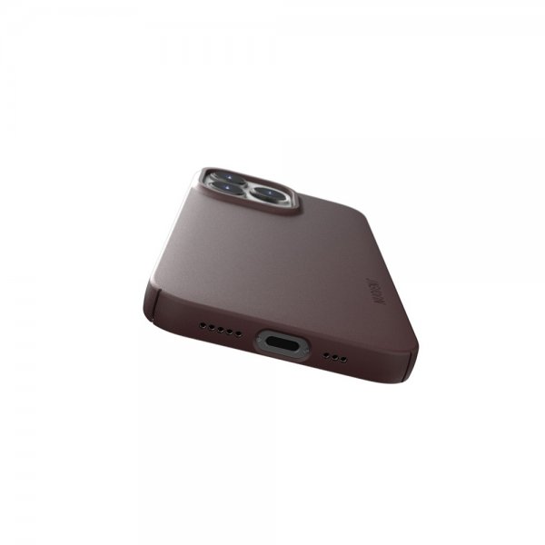 Nudient iPhone 13 Pro Deksel Thin Case V3 MagSafe Sangria Red
